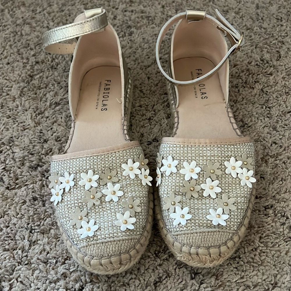 Fabiola’s espadrilles